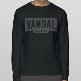 Vandal Club - Basic - Pulover negru